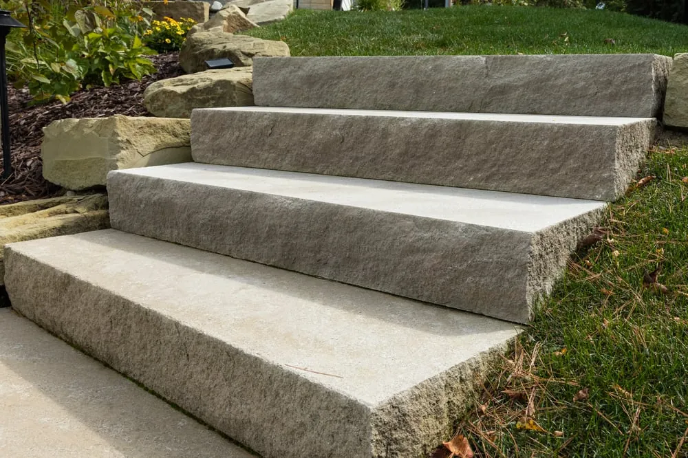 Stamped and decorative concrete project by SunScapes Ohio 3
