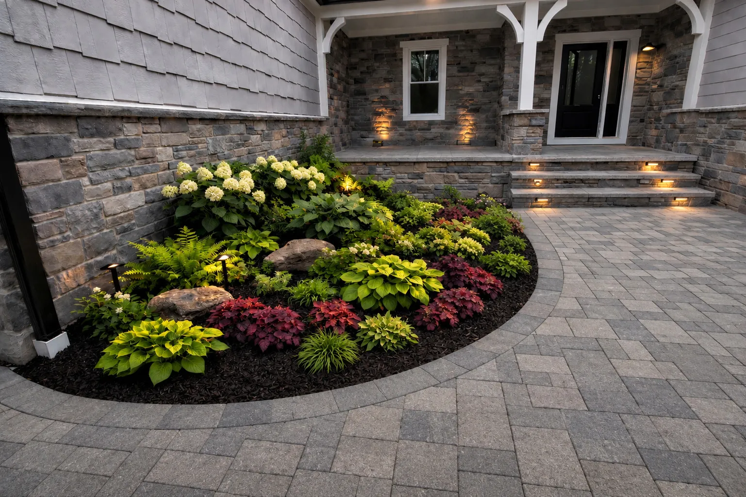 Outdoor living space by SunScapes Ohio