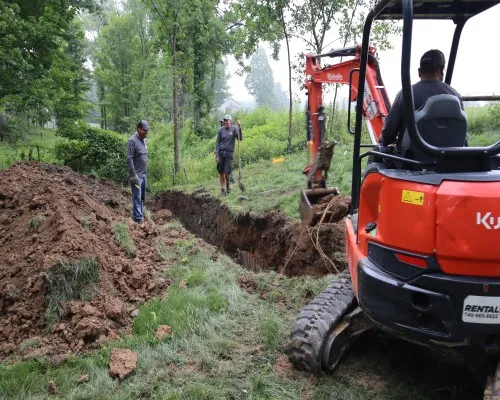 SunScapes drainage, grading, and excavation project 2